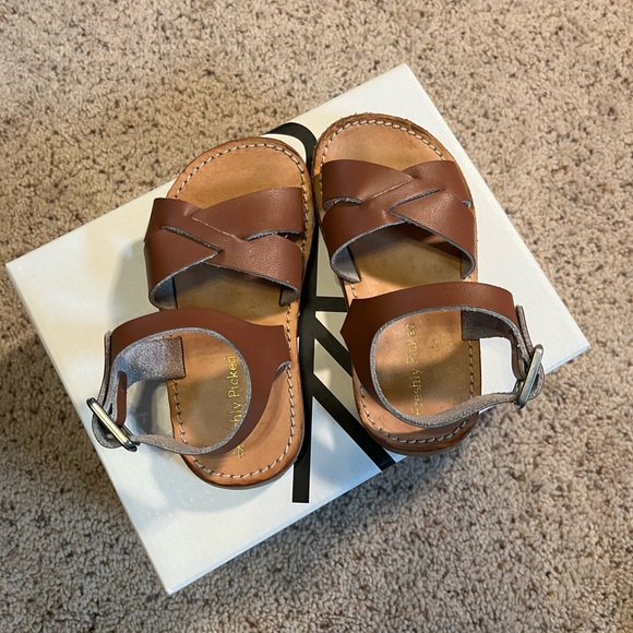 Toddler Girl’s Freshly Picked Saybrook Sandal in Cognac - Size 5 - Picture 3 of 5